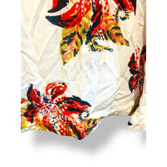 Free People Thought I Was Dreamin Boho Floral Mesh Strappy Back Mini Dress XS - Picture 8 of 15